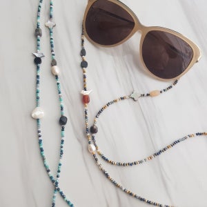 천연석,크리스탈 마스크줄/안경줄, 바람결[클레시드라]