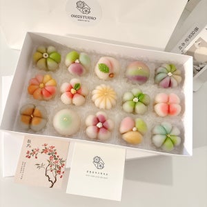 추석 화과자 선물추천🌺쫀득쫀득 찹쌀떡 식감의 화과자 우이로우, 0102스튜디오