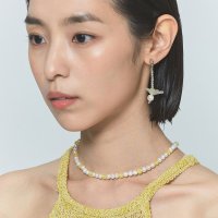 로울 Lemon candy pearl necklace