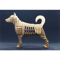 자연과디자인 3D-woodcraft 진돗개 입체퍼즐