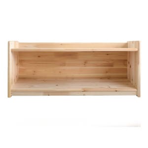 [롯데백화점] 미아트 웰우드 딩고B 삼나무 속 깊은 낮은 1단 책장 LE1208000182