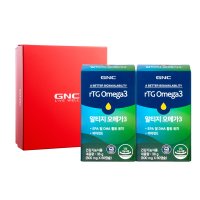 GNC 알티지 오메가3 600mg x 60캡슐 x 2개입