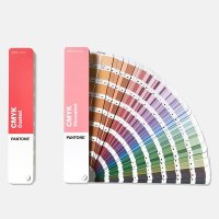 PANTONE 팬톤 CMYK 코팅,비코팅 (2권) GP5101C 인쇄 출력 컬러 가이드 북