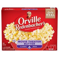 Orville Redenbachers Microwave Popcorn 오빌레덴바커 무비씨에터 버터 팝콘 전자레인지용 93 3g 6개입 6박스