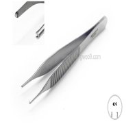 장우Kasco-에디슨 티슈 포셉 마이크로에디슨 유구 Adson Tissue Forceps 1x2 - G6-058M