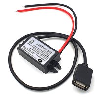 DCDC 컨버터 변환기 Converter 12V to USB 5V3A 15W