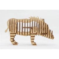 자연과디자인 3D-woodcraft 멧돼지 입체퍼즐