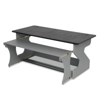 Zaor Miza Z Flex Desk (Wenge Grey)