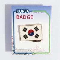 국기 태극기 뱃지 브로치 Korean flag 기념 선물