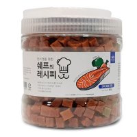 펫슐랭 쉐프의레시피 연어 육포 트릿 800g