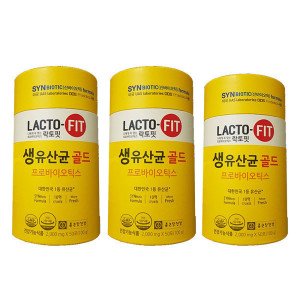 락토핏 종근당 락토핏 생유산균 골드 2g 50포 x 3통_HI