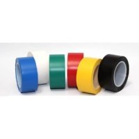 PVC 라인테이프 노랑 25mm 체육관바닥 우레탄코트 배드민턴 테니스 핸드볼 농구 족구 배구 노란색