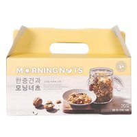 산과들에 모닝너츠 오리지널 20g x 20개입 선물세트