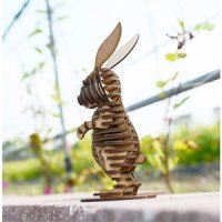 자연과디자인 3D-woodcraft 토끼 입체퍼즐