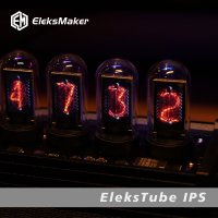 EleksTube IPS RGB 준네온관 시계 데스크탑