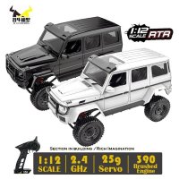 RTR RC 자동차 MN86 1 12 2 4G 4WD 원격 제어 G500 휠베이스 크롤러 오프로드 트럭 풀 DIY 390 모터