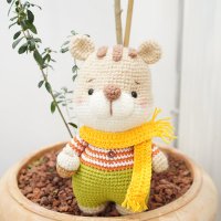 코바늘DIY 코바늘인형 다람이 만들기 패키지 동영상