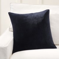 포터리반 Pottery Barn 에브리데이 벨벳 쿠션커버 20x20 미드나이트