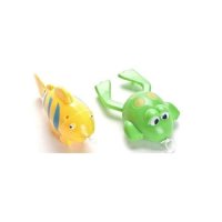 목욕놀이 유아물놀이 장난감 태엽 개구리 물고기 욕조