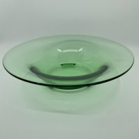 포스토리아 그린 “Pioneer Pattern" 센터 보울 Fostoria Green "Pioneer Pattern" Centerbowl circa 1930