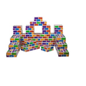 빅 컬러 종이 벽돌 블럭