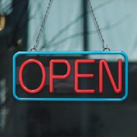 OPEN선물 오픈간판 LED 간판 네온사인