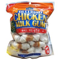 벨버드 치킨 밀크껌 스몰 1kg