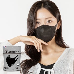 미마마스크 미마 보건용 마스크 KF94 검정 소형 30개입