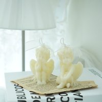 천사캔들 4가지디자인 오브제 향초 양초 소소한선물