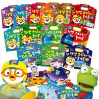 키즈아이콘 뽀로로 타요 띠띠뽀 띠띠뽀 가방 스티커 놀이북