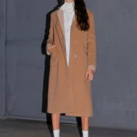 렉시스 Hidden snap cutting Wool Coat [Beige]