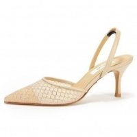 브리아나 Mesh Slingback_Beige