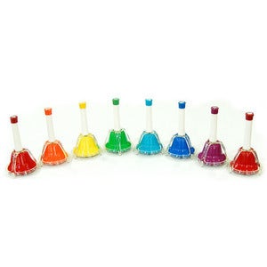 SOL 핸드벨 EFC-68RB 컬러 터치벨 터치핸드벨 8음