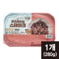 쿠즈락 한입 스테이크 280g 바베큐맛 떡갈비