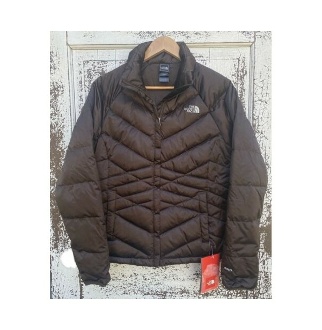 north face brown puffer jacket 