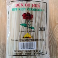 분보후에 라이스 버미셀리 Bun Bo Hue Rice Vermicelli 400g 쌀국수 worldfood 1개