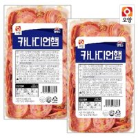 사조오양 카나디언 햄 1kg x 2개