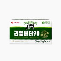 롯데 리얼버터90 냉동 450g (유지방90%)