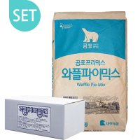 [SET] 곰표 프리믹스 와플파이 믹스 10kg 1포+와플크림 3kg 16종中 택1