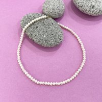 삿치 45 CLASSIC PEARL CHOKER 45미듐 클래식 담수진주 초커네크리스