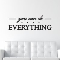 코이핀즈 you can do everything 감성 레터링 스티커