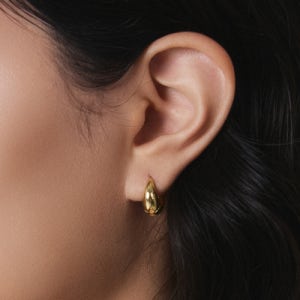 [티오유] 061 Bold Hoop Silver Earring (2colors) 2089011