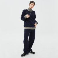 N커버 TYPO LOGO KNIT PANTS-NAVY