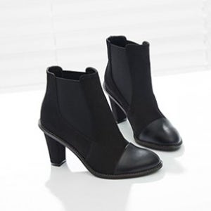 데일리 스웨이드 밴딩앵글부츠