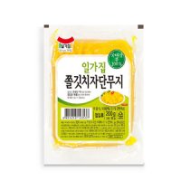 일가집 일가집 일미 쫄깃 치자 단무지 200g 두부 날치알 피클