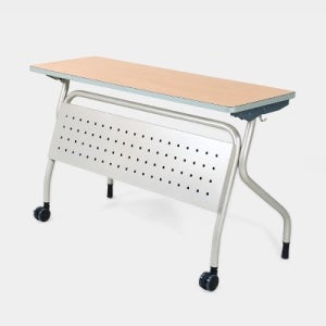 학원용폴딩책상 2인용폴딩곡면 학원용책상 수강용 연수용 접이식