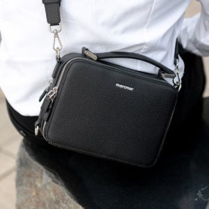 [백스테이] m001cr 남자 여자 프리미엄 토고 천연 송아지 가죽 크로스백 토트백