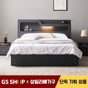 상일리베가구 트윙클 LED 수납침대+독립유로탑