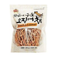 금한산업 마마스초이스 맛있게 구운 오징어채 250g