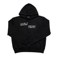 아임낫어휴먼비잉 UNBALANCED HOODIE